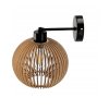 LED nástěnná lampa dřevěnná E27