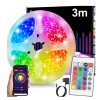 RGB LED pásek s WiFi Bluetooth dálkovým ovládáním TUYA 3m 15W mobilní aplikací