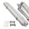 Hermetické LED svítidlo 2x60cm G13 - IP65 + trubice