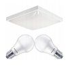 LED stropní svítidlo 2xe27 + 2x žárovka PHILIPS E27 10W
