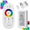 Dálkové ovládání pro RGB LED pásky s dotykovým ovládáním, více funkcí pro LED pásky, max. 216 W