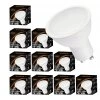 10x LED žárovka GU10 8W teplá bílá 3000K 720lm