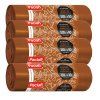 4x pytle na odpad 120 l 10 ks hnědé pro třídění, biologicky odbouratelné PACLAN