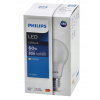 55054 sada 10 led zarovek e27 8w 806lm philips tepla bila 2700k a60