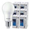 55057 1 sada 6 led zarovek e27 8w 806lm philips tepla bila 2700k a60