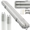 Hermetické LED svítidlo 120 cm + 2x LED trubice neutrální bílá