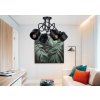 Stropní závěsné svítidlo LOFT 4x černé