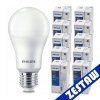 SADA 10x LED žárovek E27 13W PHILIPS 1521lm teplá bílá 2700k A60