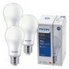3x LED žárovka PHILIPS E27 10W 1055lm 2700k výkonná eyecomfort
