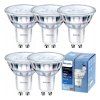 5x LED žárovka PHILIPS GU10 4W 345lm 36° 2700k stmívatelná corepro