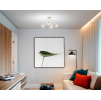 Stropní závěsná lampa LOFT - 4xE27 - BÍLÁ