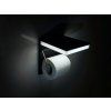 24186 6 led drzak na toaletni papir s usb 5w studena bila