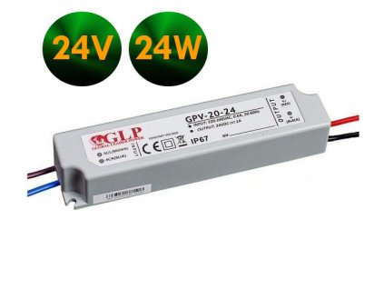 full zdroj 24V 25W ip67