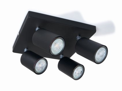 23058 23058 bodove svitidlo led viki 4x gu10 cerna