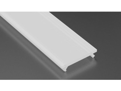 45625 difuzor pro hlinikovy profil led lumines basic v2 mlecne 2 02m