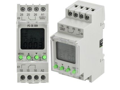 Elektronický časovač 3600W 16A