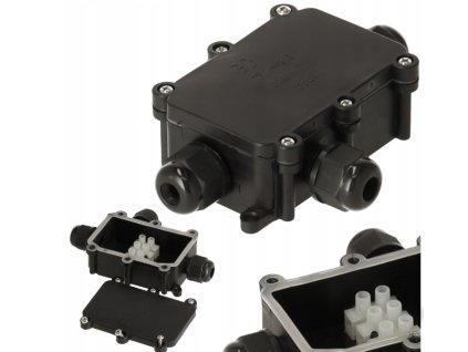 34086 34086 hermeticky box s vyvodkami 3x ip68
