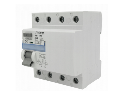 Istič 25A 30mA AC 6kA 4P