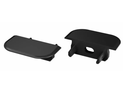 47059 47059 krytka pro profil led lumines z cerna s otvorem