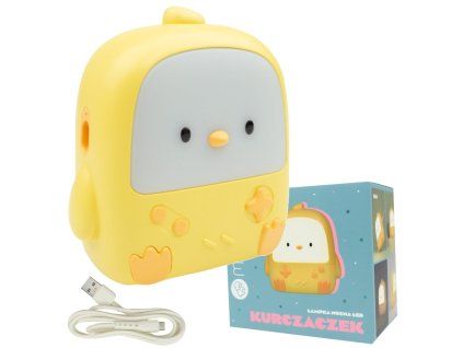 LED nočná lampa - kuriatko