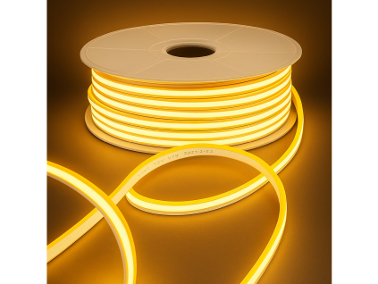 LED pásik 12V vodotesný 1m NEON - teplá biela