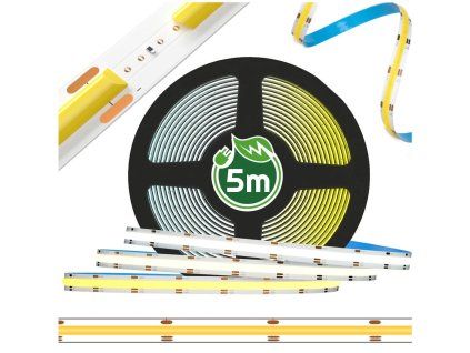 LED pásik COB 7W/m 5m neutrálna biela