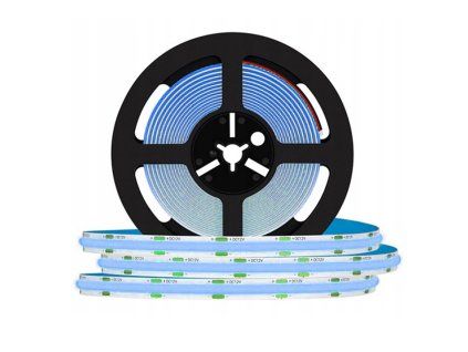 LED pásik NEON COB homogénny - 12V - 5 m - modrý