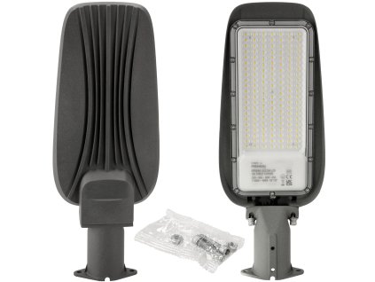 12165 led poulicni lampa 100w ip65 studena bila