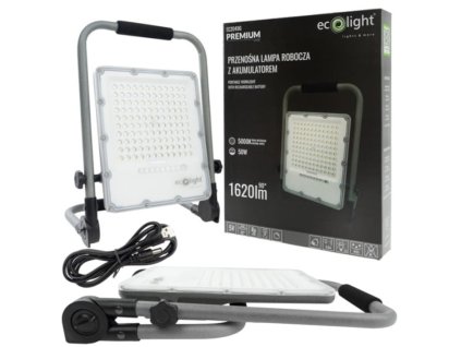 40812 40812 led reflektor 50w s baterii