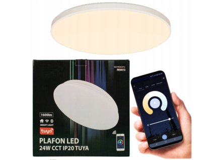 43807 plafon led smart 24w cct tuya ip20