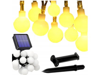 34689 34689 led solarni retez 30x led 5m