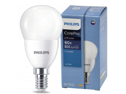 LED žiarovka CorePro - E14 - 7W - 806lm - 6500K