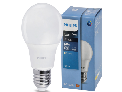 LED žiarovka CorePro - E27 - 8W - 806lm - 3000K