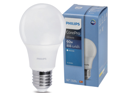 LED žiarovka CorePro - E27 - 8W - 806lm - 4000K