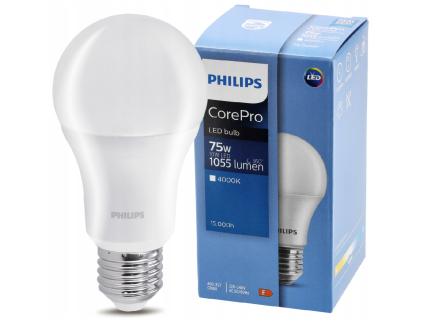 LED žiarovka Philips E27 - 10W - 1055 lm - teplá biela - CorePro Premium A60
