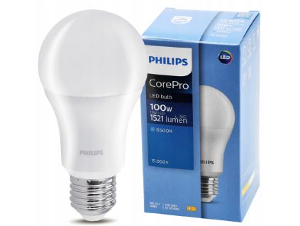 LED žiarovka Philips E27 - 13W - 1521 lm - studená biela - CorePro Premium A60