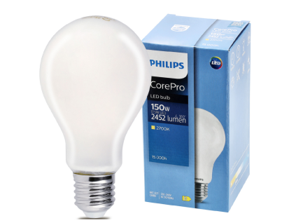 LED žiarovka Philips E27 - 17,5 W - 2452lm - 2700k Corepro Premium