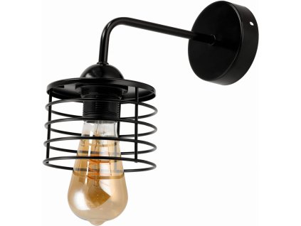40869 nastenne svitidlo 1x e27 black spring