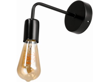 37946 nastenne svitidlo led loft e27 black