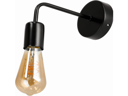 Nástenné svietidlo LED LOFT E27 BLACK