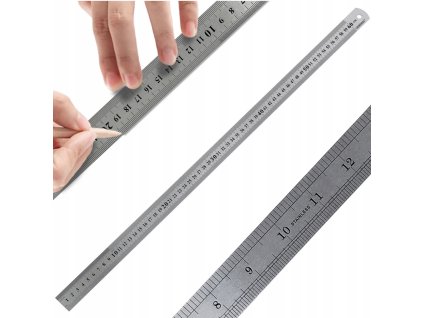 48889 ocelove pravitko 60 cm