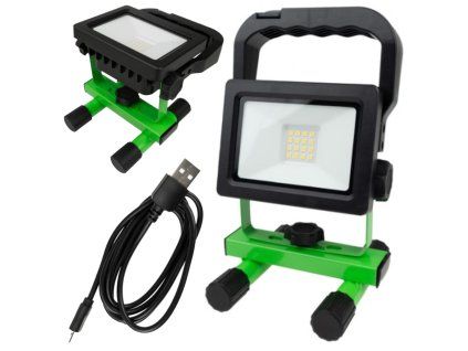 41602 prenosny led reflektor 10w s baterii