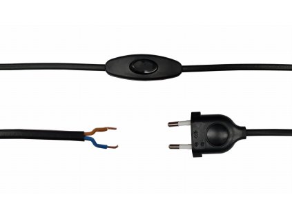 24450 1 propojovaci kabel 1 5m 2x0 75 omyp cerny