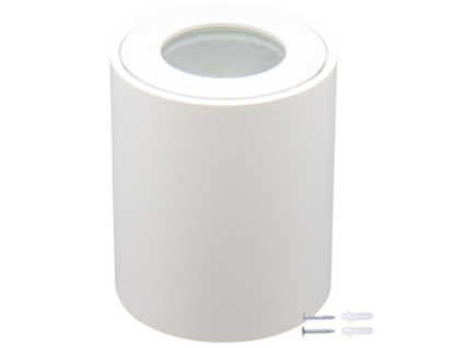 Prisadené LED svietidlo GU10 IP44 biele