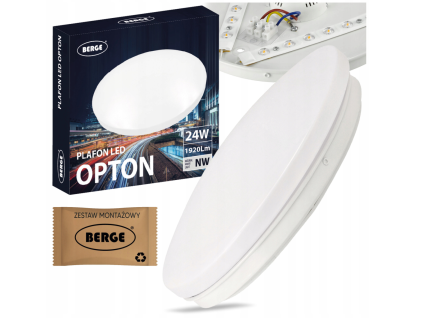 Prisadený LED stropný panel 24W 1920lm Okrúhly SZ