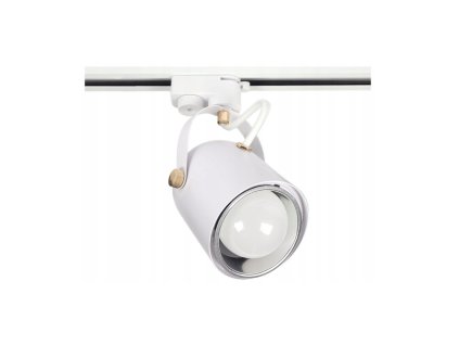 47875 reflektorova kolejnicova lampa ip20 pro zarovku e27 bila
