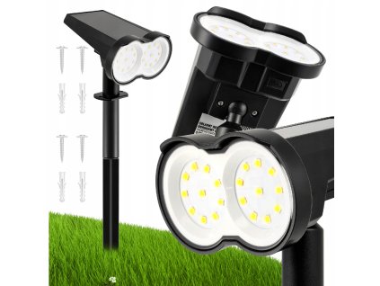 44053 solarni led zahradni reflektor