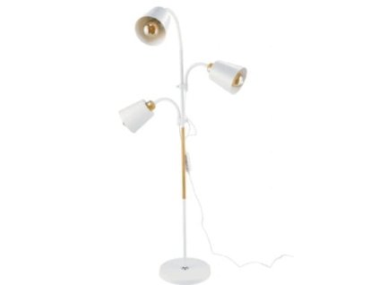 44152 1 stojaci lampa bila 3xe27