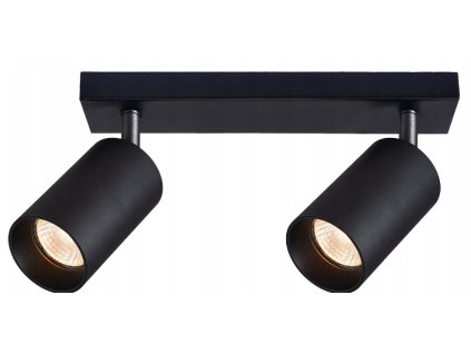 24987 5 stropni bodove svitidlo led viki l 2x gu10 cerne