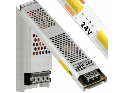 51139 tenky led zdroj 24v 200w 8 33a ip20